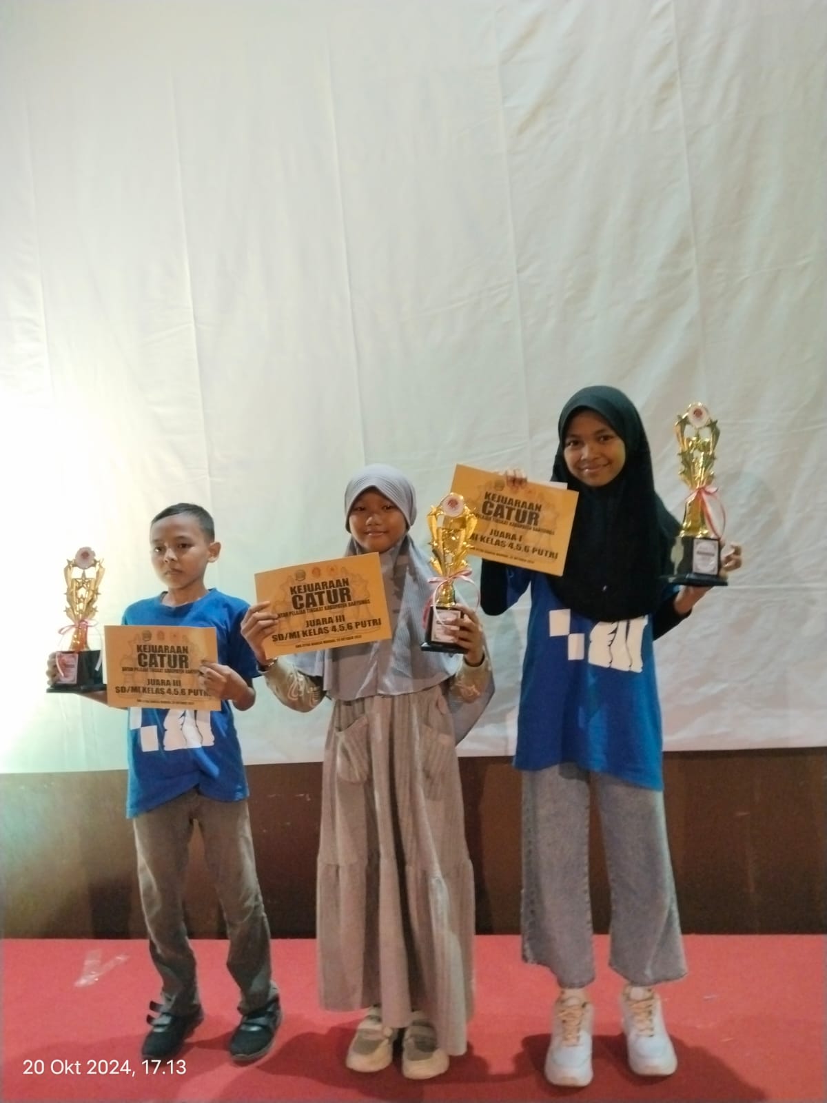 Juara 1 PORSEMA Cabang Catur Putra Tahun 2025